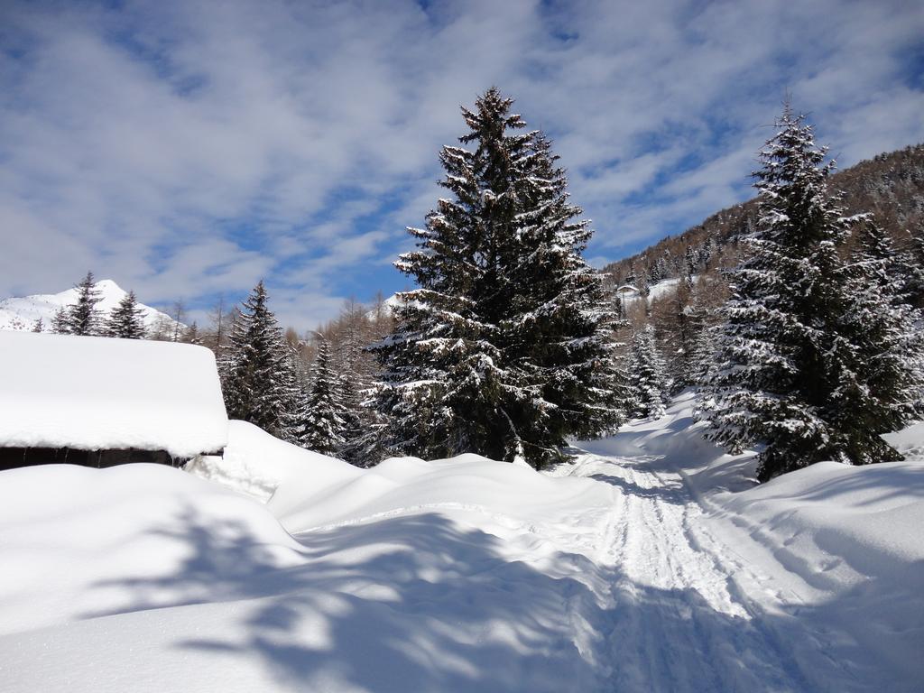 Rifugio Al Lago Del Mortirolo In Inverno Raggiungibile Solo A Piedi Monno Dış mekan fotoğraf