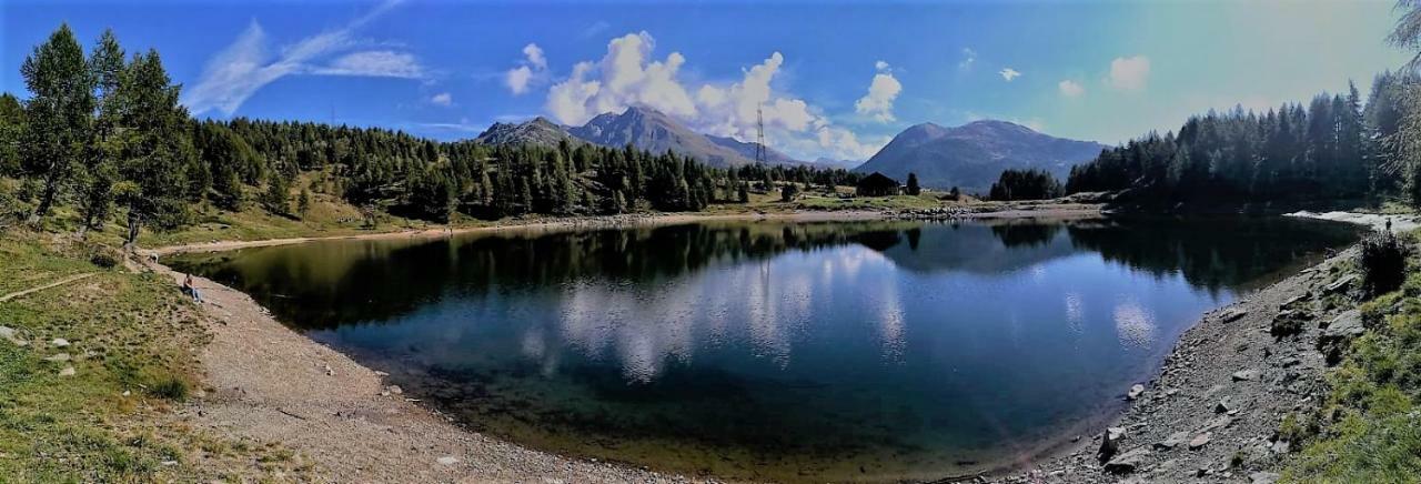 Rifugio Al Lago Del Mortirolo In Inverno Raggiungibile Solo A Piedi Monno Dış mekan fotoğraf
